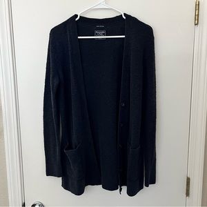 Abercrombie black cardigan